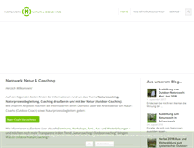 Tablet Screenshot of natur-coaching.org